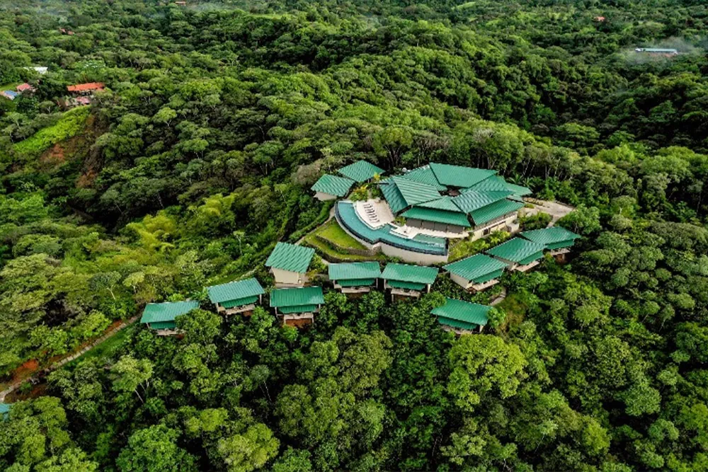 Hotel Three Sixty aerial view