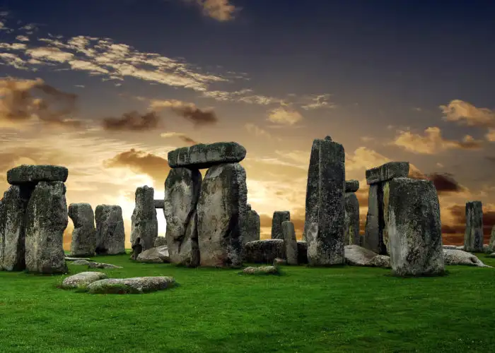 Stonehenge at dusk