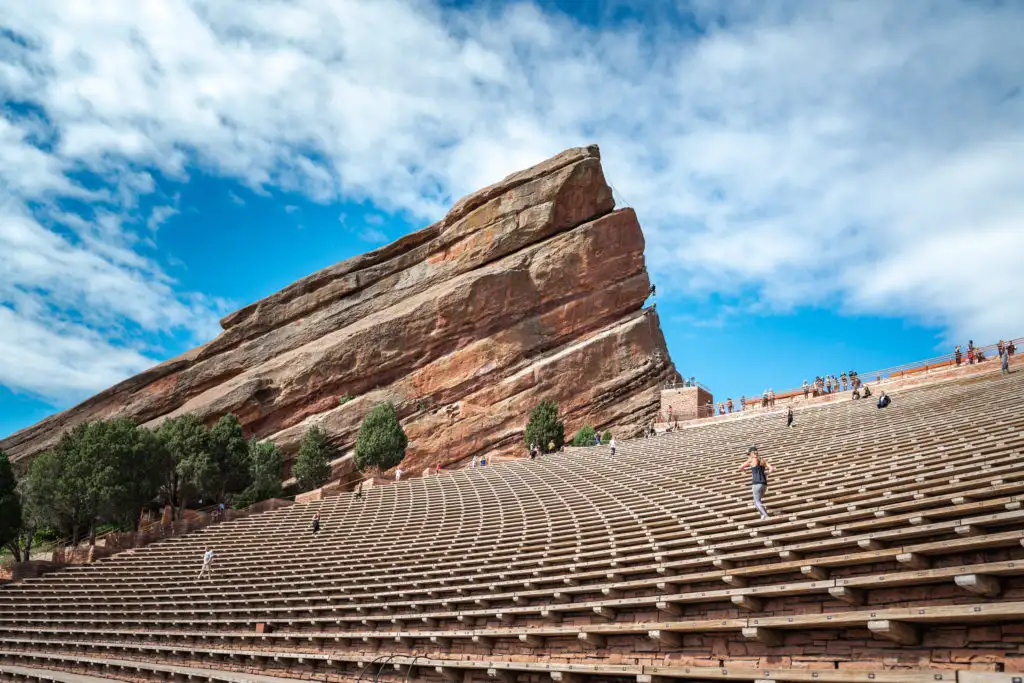 Red Rocks Amphitheatre in Colorado