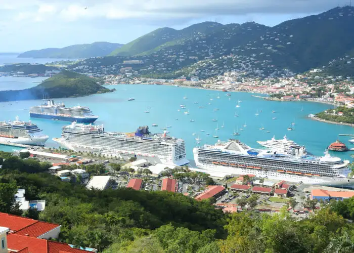 St Thomas Harbor on St Thomas, US Virgin Islands