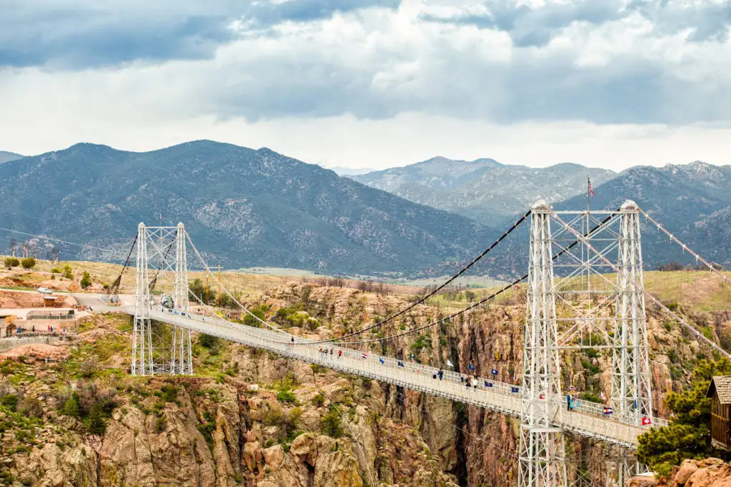 Royal George Suspension Bridge, Colorado