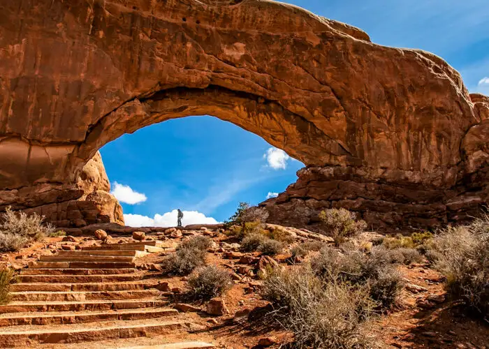 North Window arches . national park