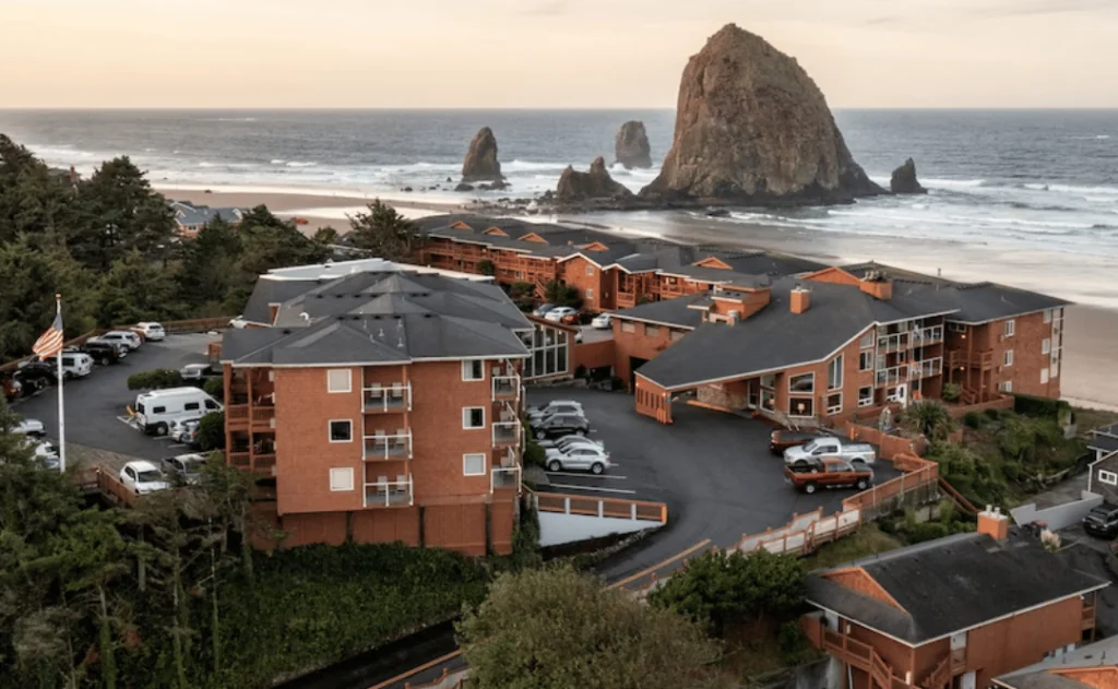 Hallmark Resort - Cannon Beach Aerial View 