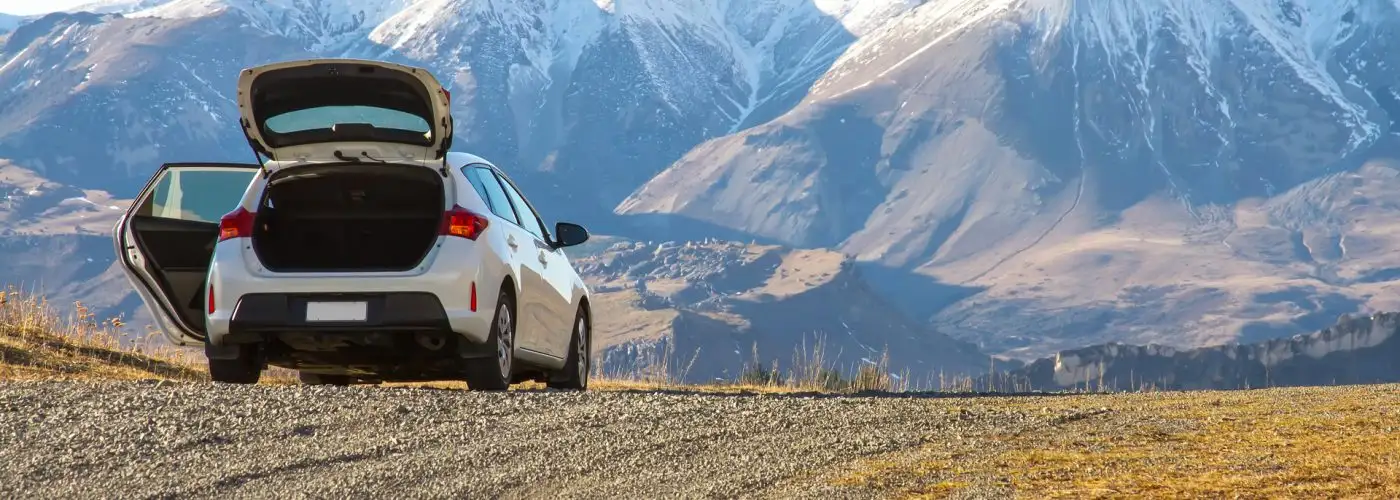 car rental at mountains