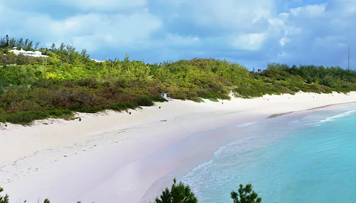 Beautiful Horseshoe Bay beach in Southampton, Bermuda