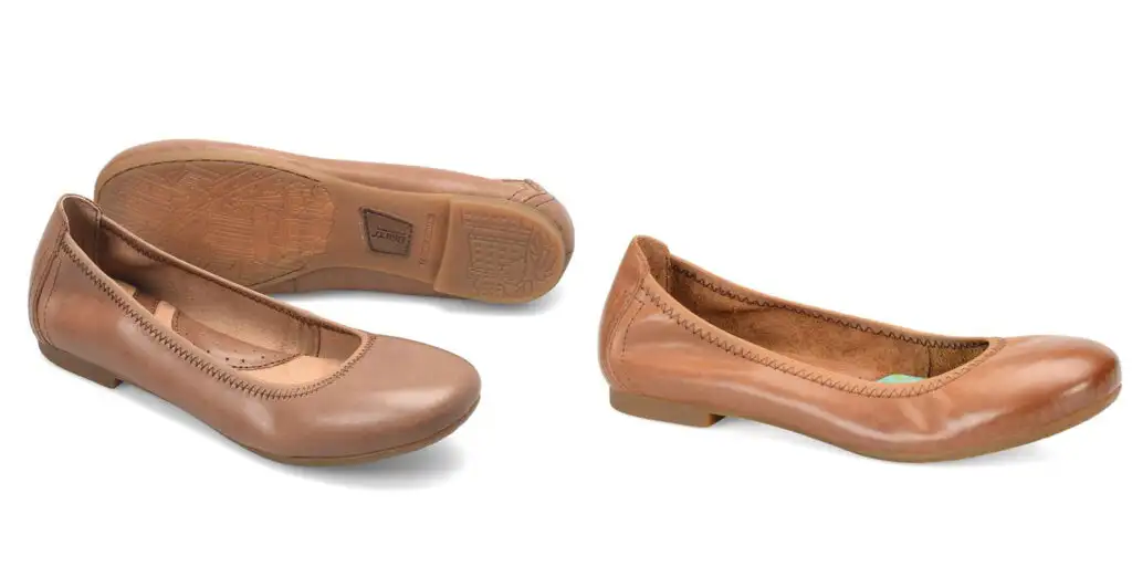 Born Julianne flats in tan