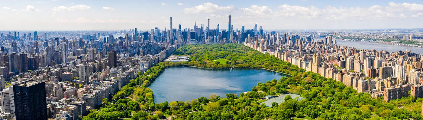 Aerial view of Central Park New York City, New York, United States