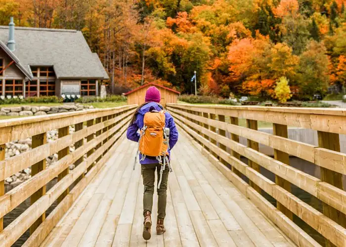 quebec national park autumn