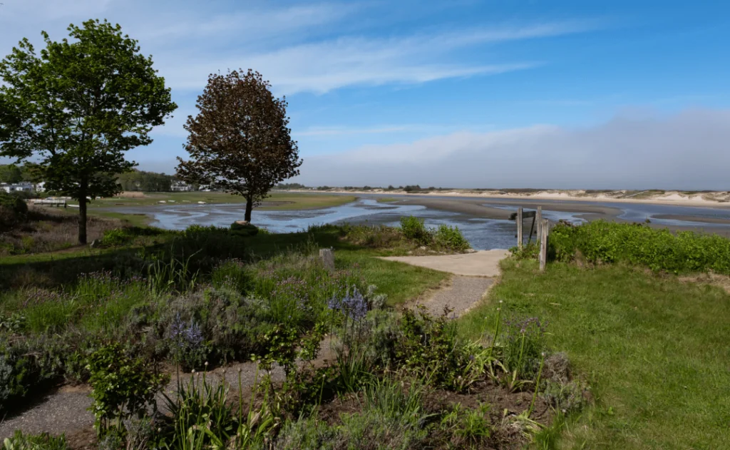 Scenic view of the waterfront at the Dunes on the Waterfront - Ogunquit, Maine