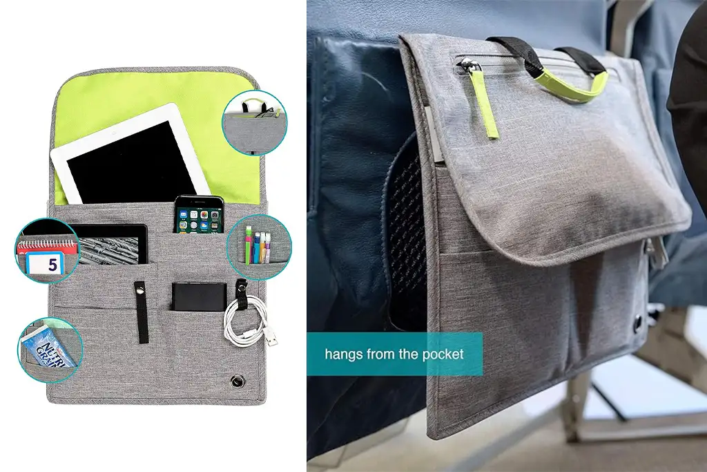 So-Mine Commuter Essential Bag airplane seatback organizer