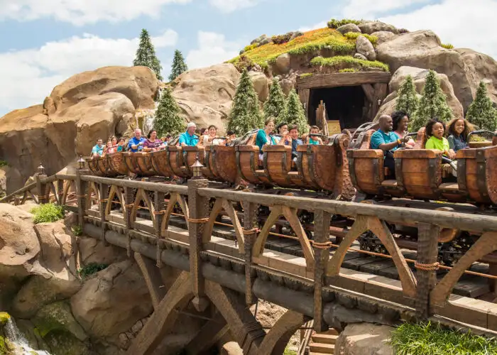 seven dwarfs mine train disney world.