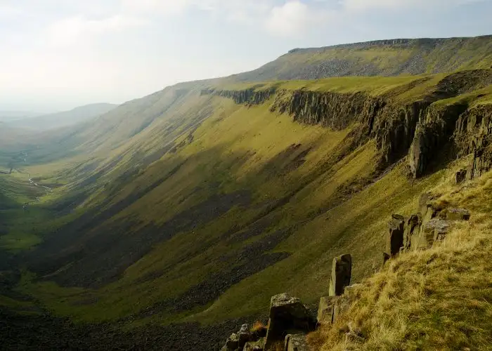 The dramatic landscape of High Cup Nick, Cumbria, England