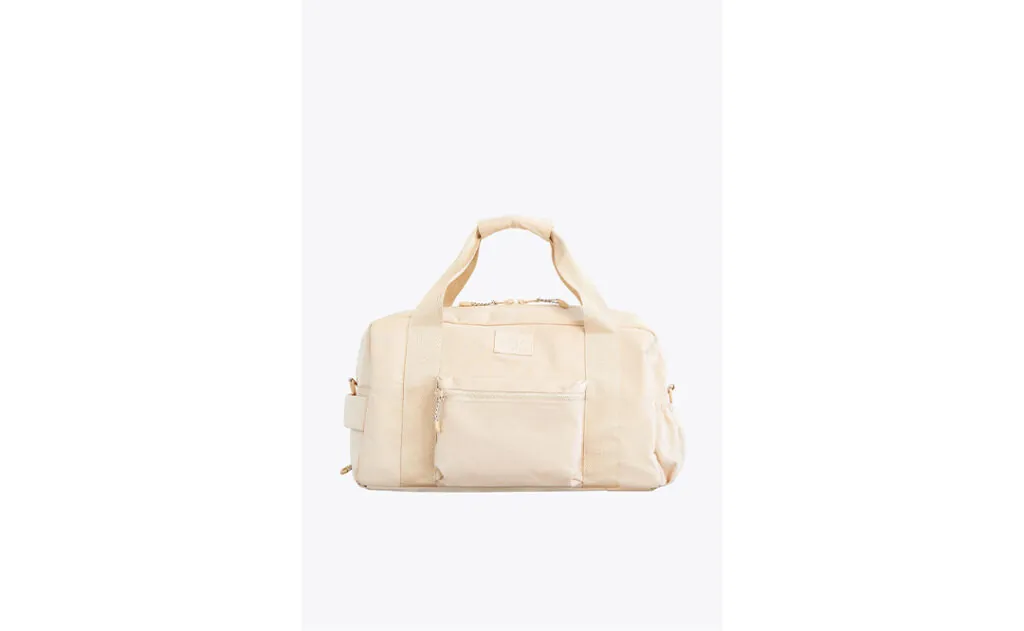 The Sport Duffle in Beige