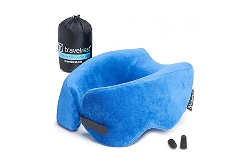 TRAVELREST Nest Memory Foam Travel Pillow